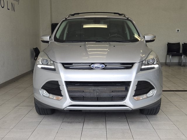 Used 2013 Ford Escape Titanium with VIN 1FMCU0J94DUC43691 for sale in McHenry, IL