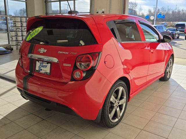 2016 Chevrolet Sonic RS