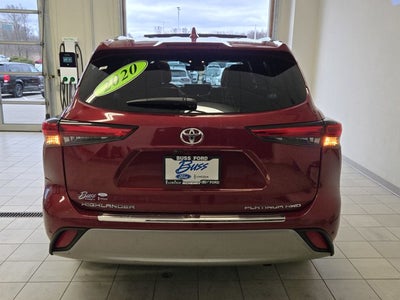 2020 Toyota Highlander Platinum AWD