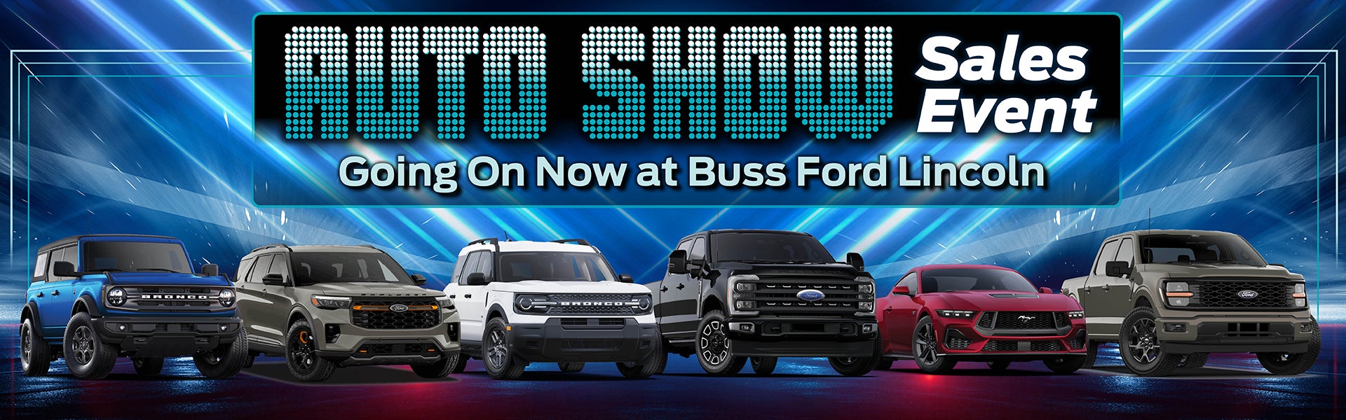 Auto Show Sales Event