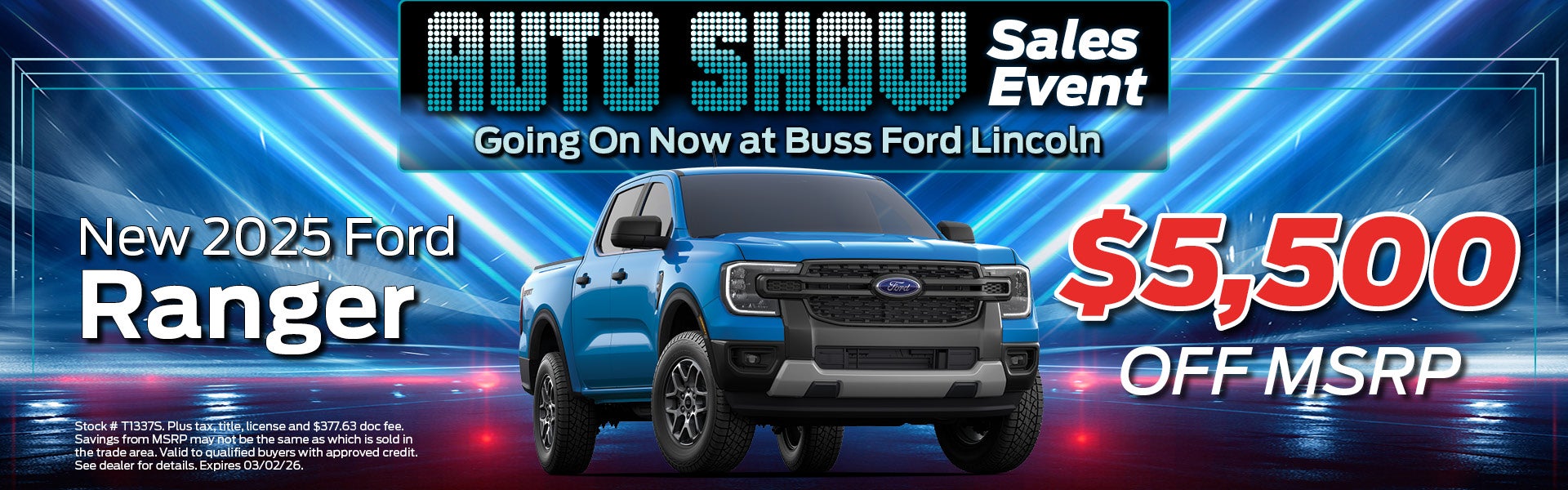 New 2025 Ford Ranger