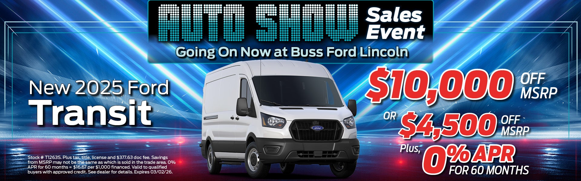 New 2025 Ford Transit