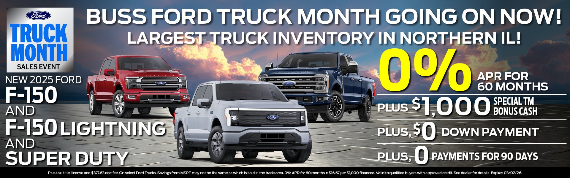 Buss Ford Truck Month