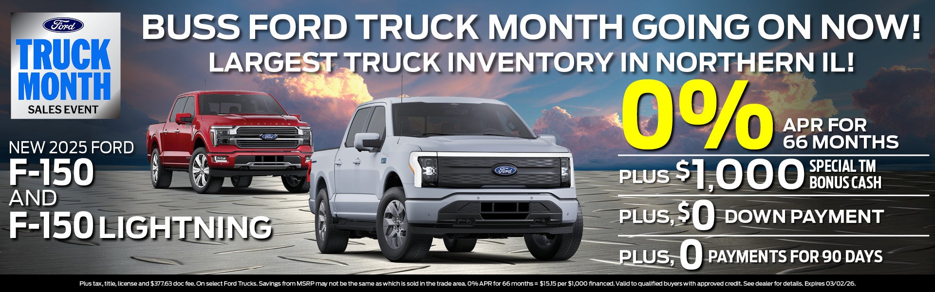Buss Ford Truck Month