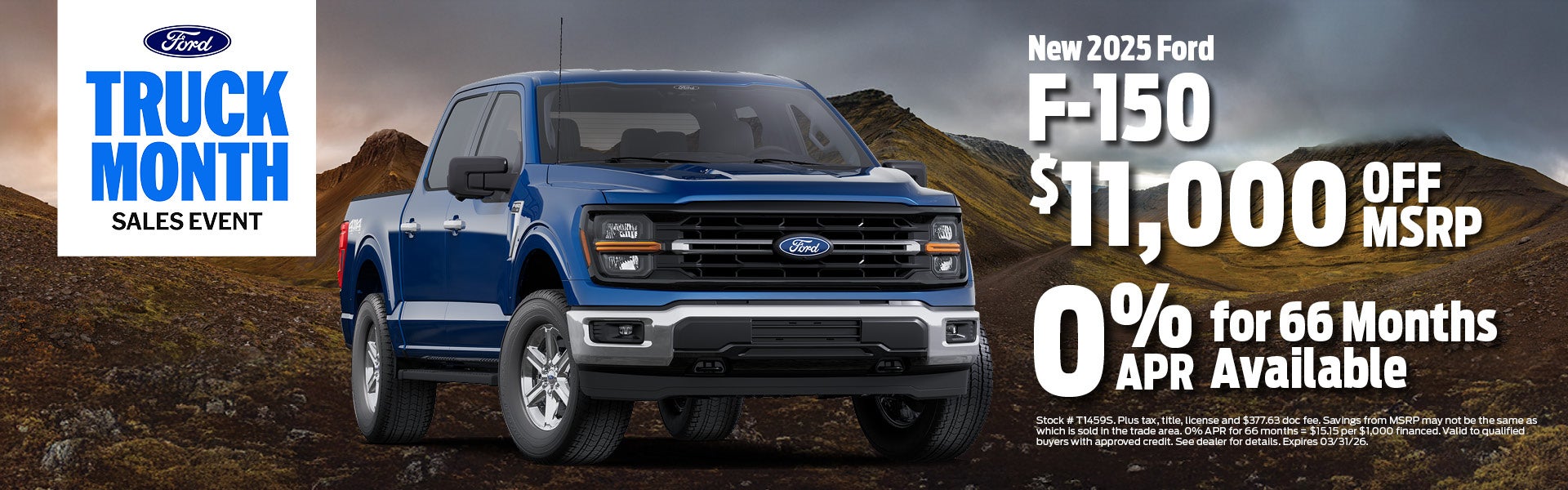 New 2025 Ford F-150