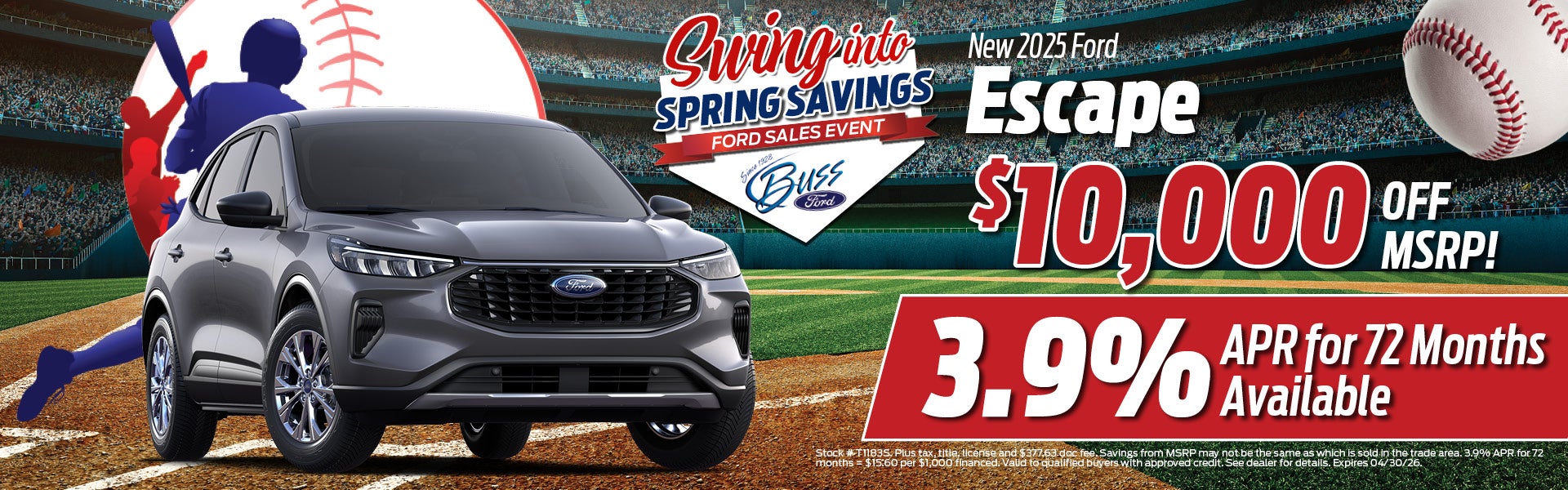 New 2025 Ford Escape