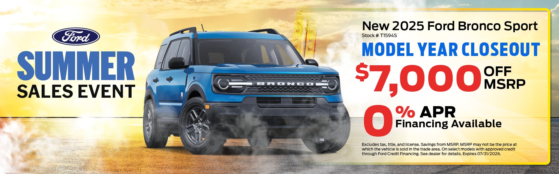 New 2025 Ford Bronco Sport