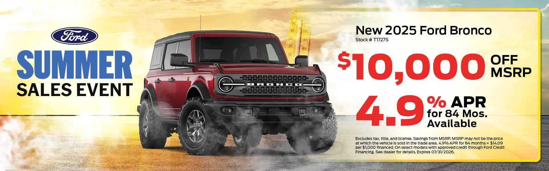 New 2025 Ford Bronco