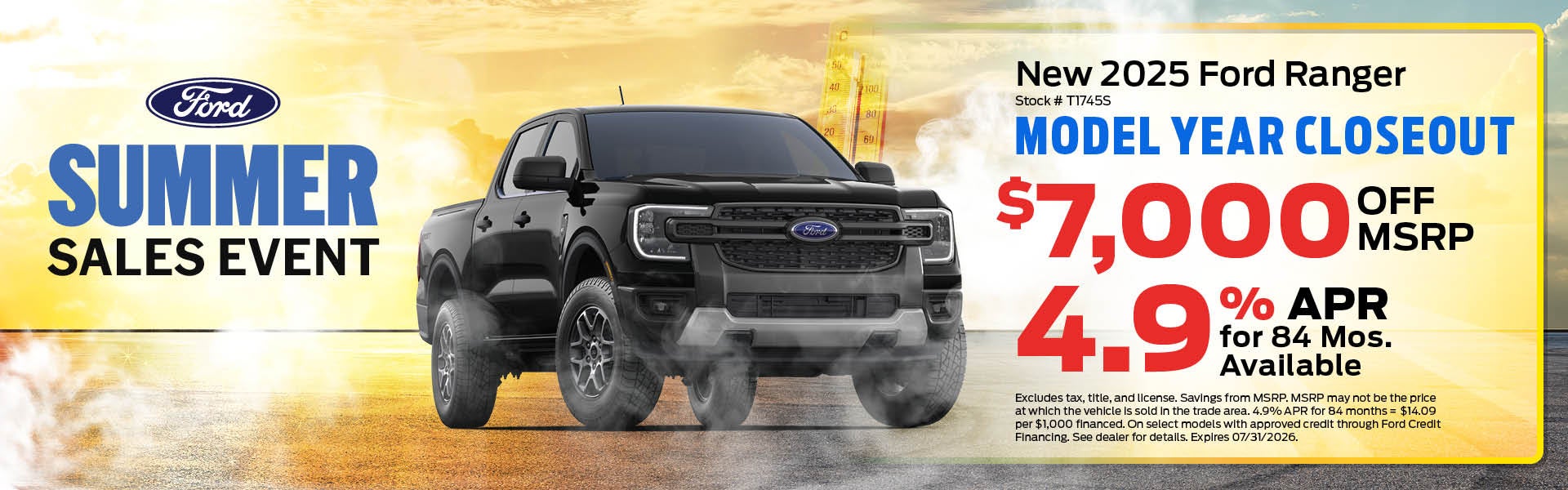 New 2025 Ford Ranger