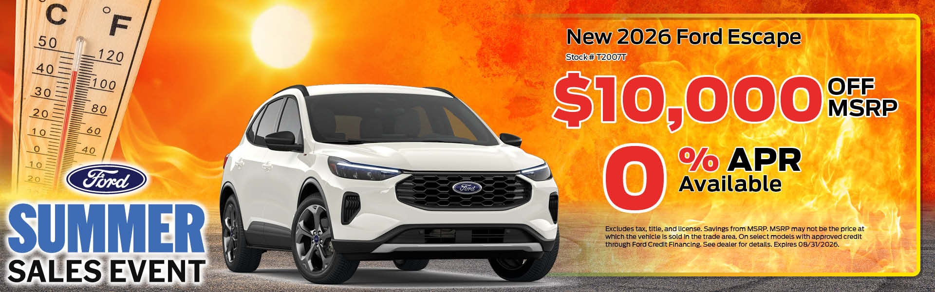 New 2026 Ford Escape