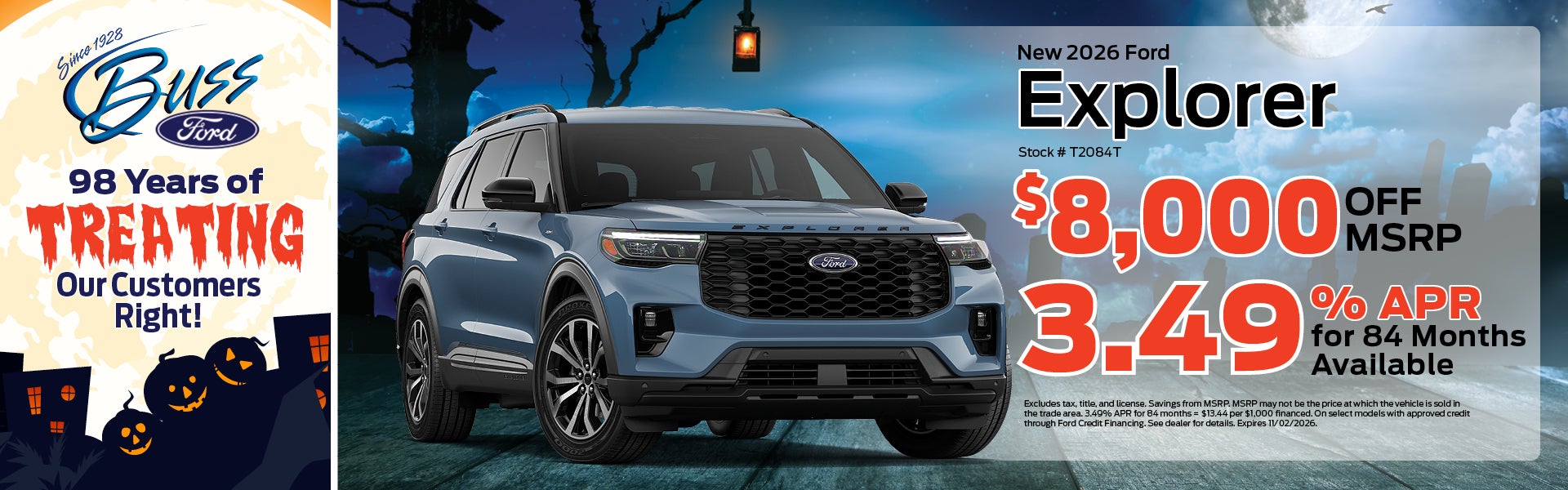 New 2026 Ford Explorer