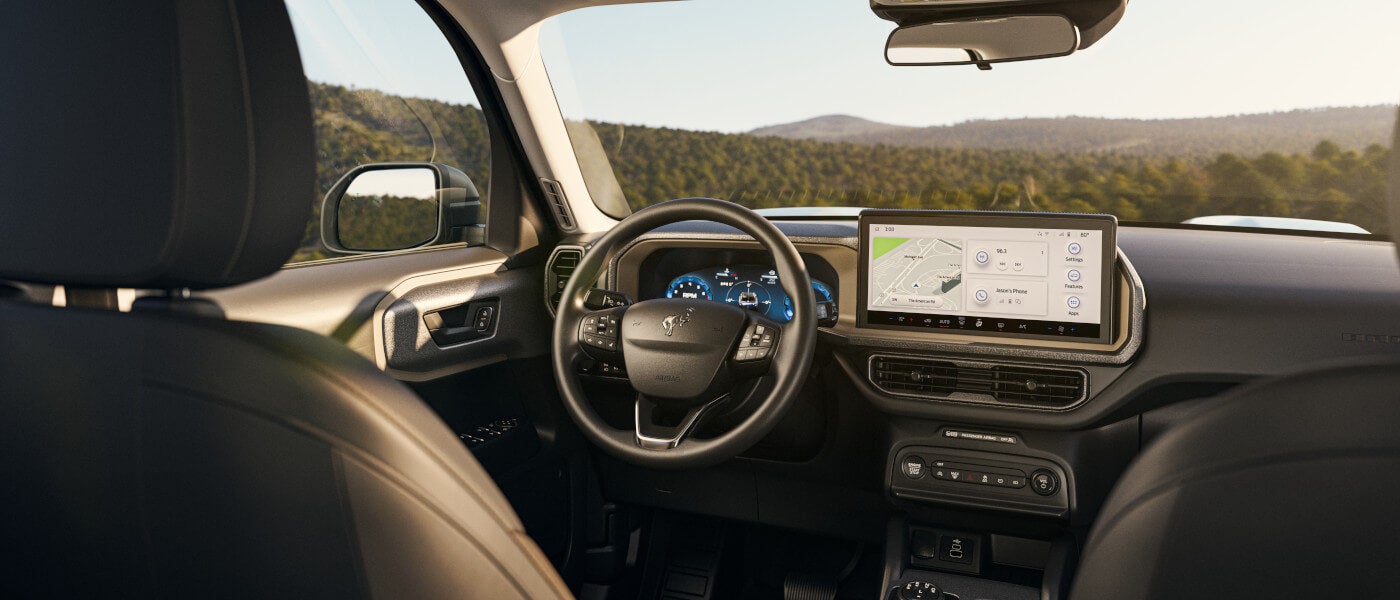 2025 Ford Bronco Sport interior front dashboard