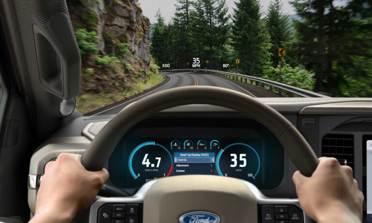 2025 Ford F-150 HUD