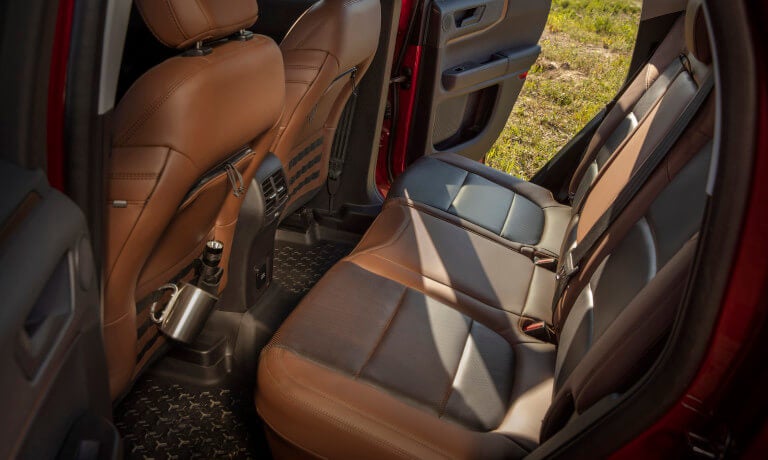 2026 Ford Bronco Interior Back Seating