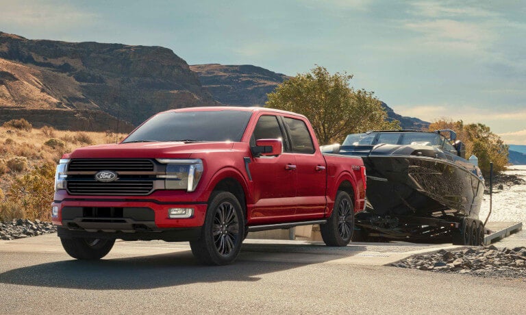 2026 Ford F-150 Towing Boat