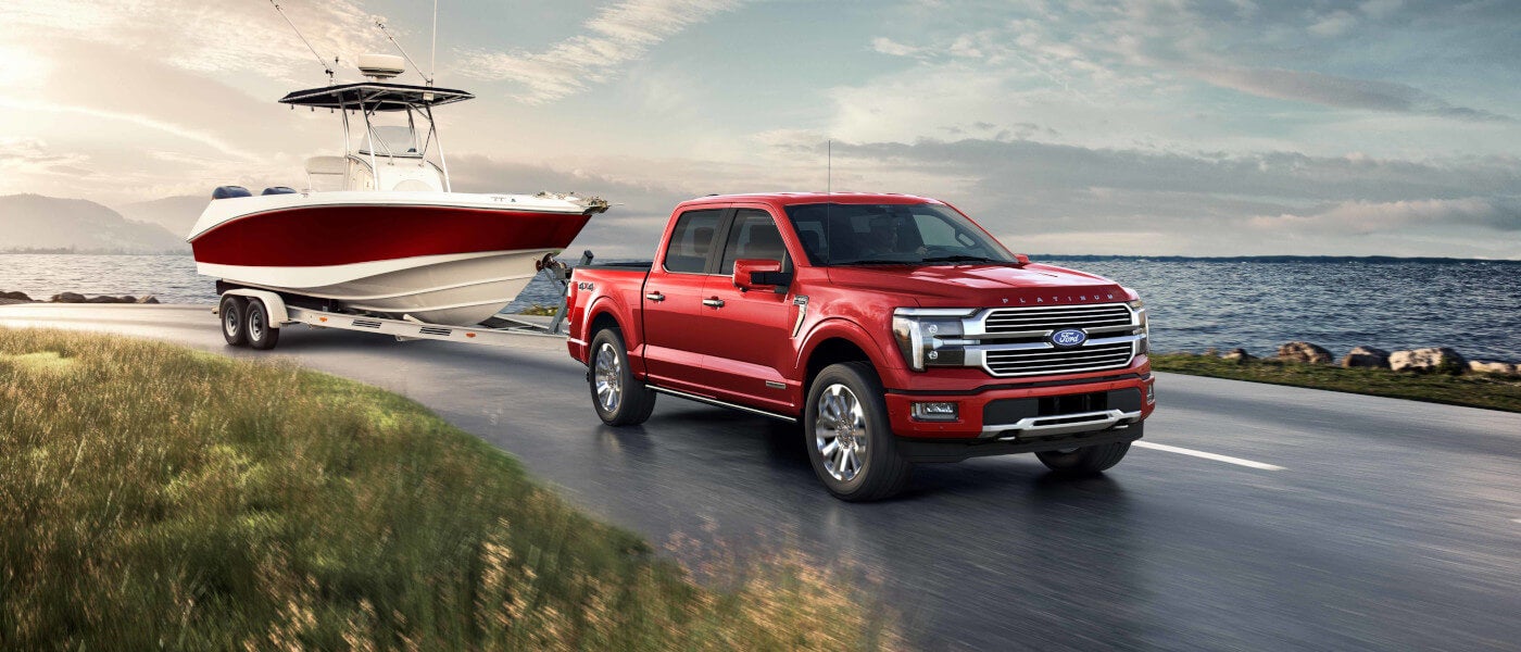 2026 Ford F-150® Exterior Towing Boat