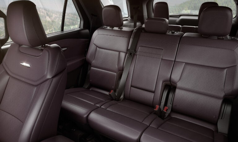 2027 Ford Explorer Interior Back Seats