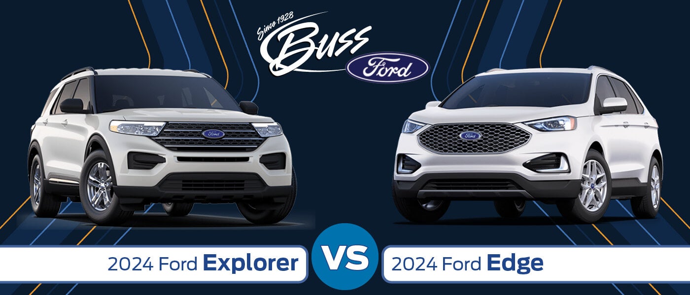 2024 Ford Explorer vs. Edge